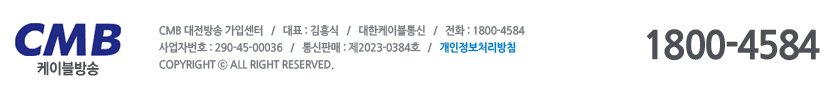 대전방송 회사정보